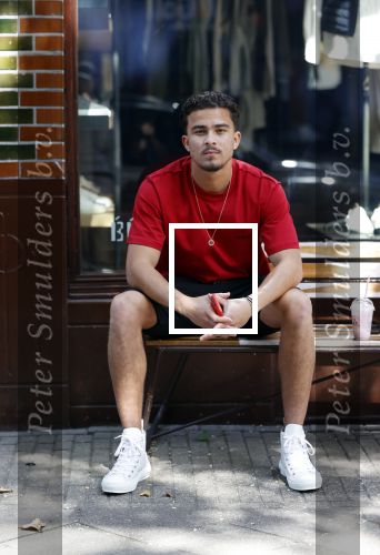Amsterdam 28 mei 2020
Quincy Kluivert op de cornelis schuytstraat