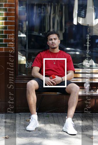 Amsterdam 28 mei 2020
Quincy Kluivert op de cornelis schuytstraat