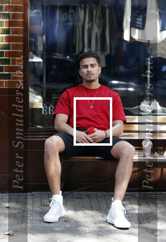 Amsterdam 28 mei 2020
Quincy Kluivert op de cornelis schuytstraat