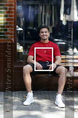 Amsterdam 28 mei 2020
Quincy Kluivert op de cornelis schuytstraat