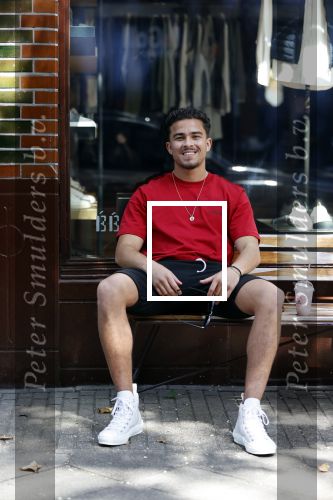 Amsterdam 28 mei 2020
Quincy Kluivert op de cornelis schuytstraat