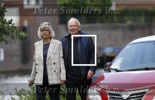 Amsterdam 23 mei 2020
Rob v d Meeberg met zijn vrouw op straat in Amsterdam zuid