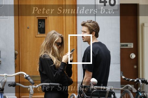 Amsterdam 23 mei 2020
Romee Strijd en haar man  Laurens van Leeuwen in Amsterdam zuid.