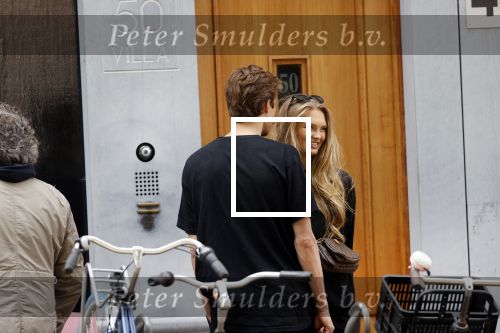 Amsterdam 23 mei 2020
Romee Strijd en haar man  Laurens van Leeuwen in Amsterdam zuid.