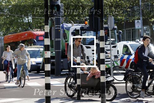 Amsterdam 6 mei 2020
Sander lantinga met zijn kinderen in de bakfiets