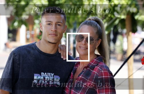 Hilversum 29 mei 2020
Saskia v d Linden met haar zoon Eja Dakriet