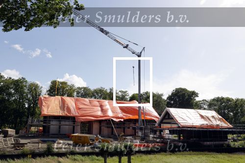 Ouderkerk aan de Amstel 23 mei 2020
Het nieuwe huis van Sven Kramer en Naomi v As in aanbouw