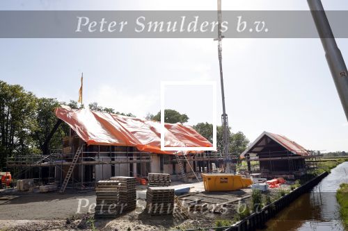 Ouderkerk aan de Amstel 23 mei 2020
Het nieuwe huis van Sven Kramer en Naomi v As in aanbouw