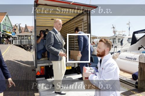 Volendam 1 juni 2020
Forum van Democratie met Thierry Baudet Theo Hiddema en Wybren van Haga zijn in Volendam tijdens de opening van de terrassen.