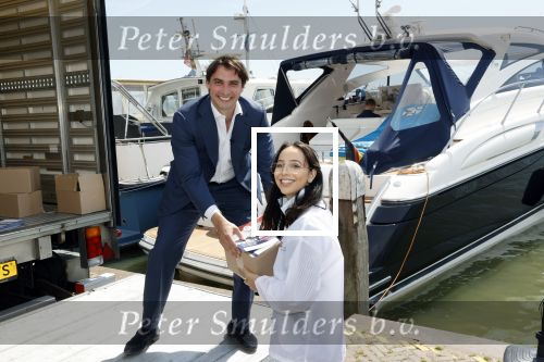 Volendam 1 juni 2020
Forum van Democratie met Thierry Baudet Theo Hiddema en Wybren van Haga zijn in Volendam tijdens de opening van de terrassen.