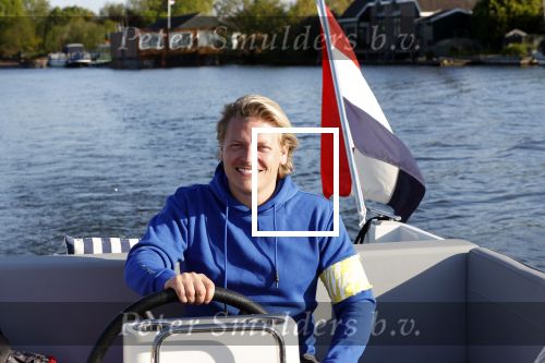 Nigtevecht 6 mei 2020
Thomas Berge Myrthe Mylius enhub zoon Jack aan het varen op de Vecht