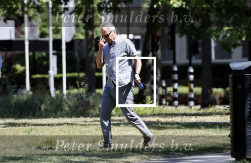 Amsterdam 29 mei 2020
Tom Egbers laat zijn hond uit.