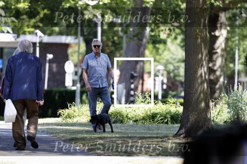 Amsterdam 29 mei 2020
Tom Egbers laat zijn hond uit.