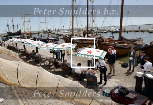 Volendam 1 juni 2020
Forum van Democratie met Thierry Baudet Theo Hiddema en Wybren van Haga zijn in Volendam tijdens de opening van de terassen.