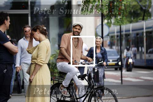 Amsterdam 4 juni 2021
Alain Clarik op de fiets in Amsterdam zuid