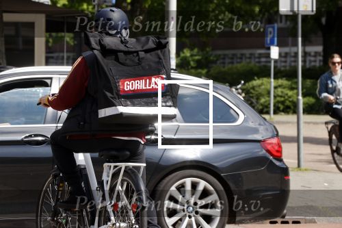 Amsterdam 29 mei 2021
Gorillas bezorger