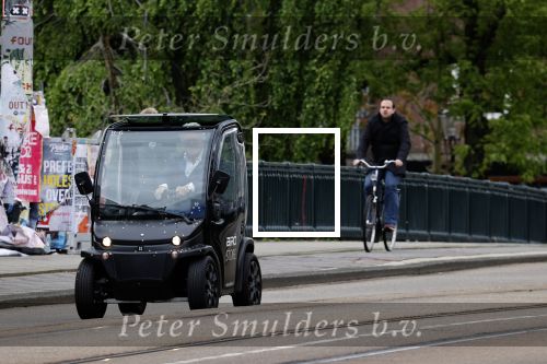 Amsterdam 26 mei 2021
Jeroen Krabbe in zijn Biro karretje