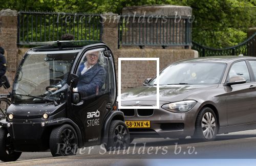 Amsterdam 26 mei 2021
Jeroen Krabbe in zijn Biro karretje