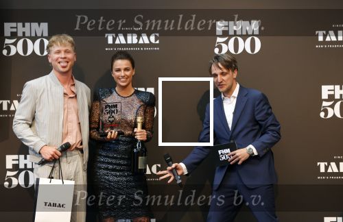 Amsterdam 2 juni 2021
FHM 500 uitreiking bij IJVER in Amsterdam noord. Kalvijn met zijn vriendin Nina Warink