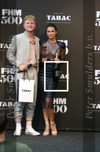Amsterdam 2 juni 2021
FHM 500 uitreiking bij IJVER in Amsterdam noord. Kalvijn met zijn vriendin Nina Warink