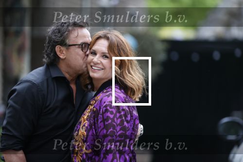 Huizen 26 mei 2021 
Marco en leontien Borsato arriveren bij het huis van Leontien nadat ze terug zijn gekomen van een liefdesvakantie naar ibiza.