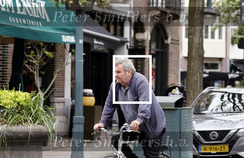 Amsterdam 20 mei 2021
Michiel Romeijn/ Michiel Romeyn  op zijn fiets in Amsterdam zuid