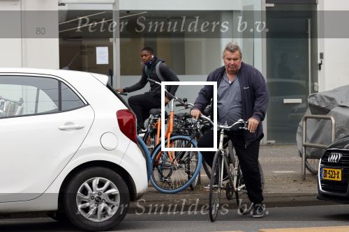 Amsterdam 20 mei 2021
Michiel Romeijn/ Michiel Romeyn  op zijn fiets in Amsterdam zuid