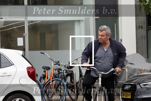 Amsterdam 20 mei 2021
Michiel Romeijn/ Michiel Romeyn  op zijn fiets in Amsterdam zuid