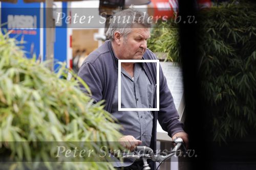 Amsterdam 20 mei 2021
Michiel Romeijn/ Michiel Romeyn  op zijn fiets in Amsterdam zuid