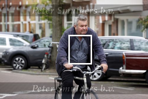 Amsterdam 20 mei 2021
Michiel Romeijn/ Michiel Romeyn  op zijn fiets in Amsterdam zuid
