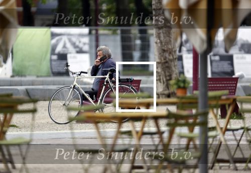 Amsterdam 20 mei 2021
Michiel Romeijn/ Michiel Romeyn  op zijn fiets in Amsterdam zuid