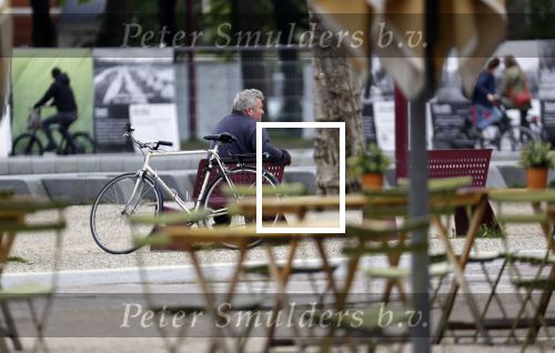 Amsterdam 20 mei 2021
Michiel Romeijn/ Michiel Romeyn  op zijn fiets in Amsterdam zuid