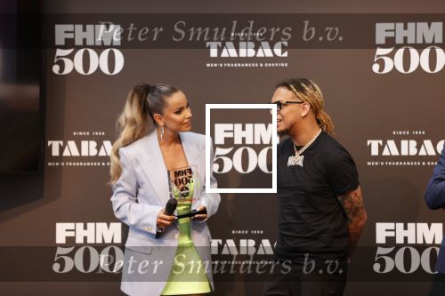Amsterdam 2 juni 2021
FHM 500 uitreiking bij IJVER in Amsterdam noord. Monica Geuze met Ronnie Flex