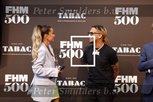 Amsterdam 2 juni 2021
FHM 500 uitreiking bij IJVER in Amsterdam noord. Monica Geuze met Ronnie Flex