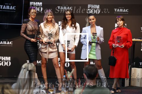 Amsterdam 2 juni 2021
FHM 500 uitreiking bij IJVER in Amsterdam noord. Nina Warink Daisy Fontein Victoria Koblenko Monica Geuze  en Dayenne Huipen