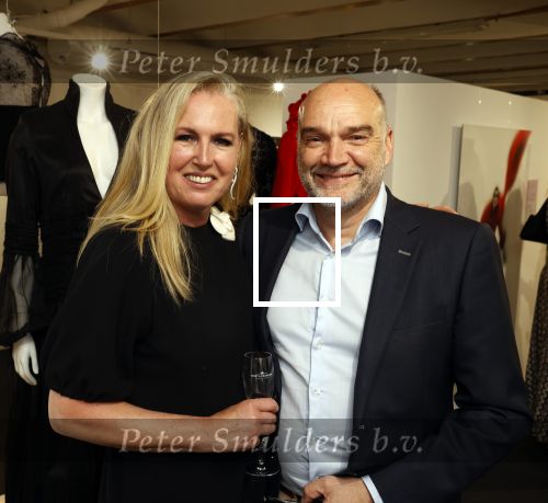 Amsterdam 9 juni 2021
Opening expositie van Monique Collignon in beurs v Berlage. Monique met haan man