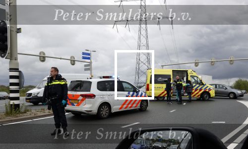 Muiden 27 mei 2021
Ongeluk bij Muiden met poltie en ambulance erbij