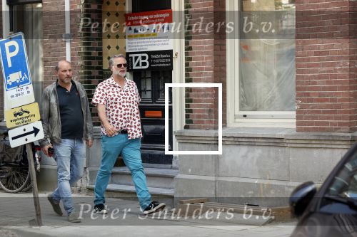 Amsterdam 8 juni 2021
Patrick Stoof met een kennis in Amsterdam zuid