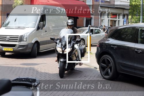 Amsterdam 4 juni 2021
Ron Brandsteder op zijn motor in Amsterdam zuid