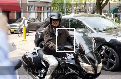 Amsterdam 4 juni 2021
Ron Brandsteder op zijn motor in Amsterdam zuid