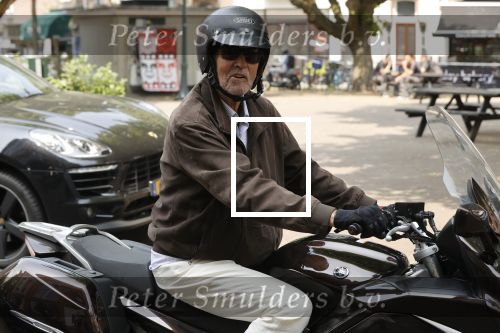 Amsterdam 4 juni 2021
Ron Brandsteder op zijn motor in Amsterdam zuid