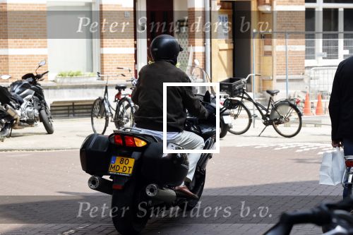 Amsterdam 4 juni 2021
Ron Brandsteder op zijn motor in Amsterdam zuid