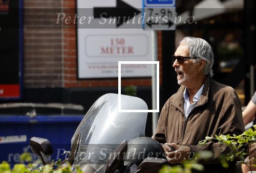 Amsterdam 4 juni 2021
Ron Brandsteder op zijn motor in Amsterdam zuid