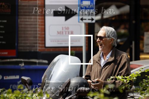 Amsterdam 4 juni 2021
Ron Brandsteder op zijn motor in Amsterdam zuid