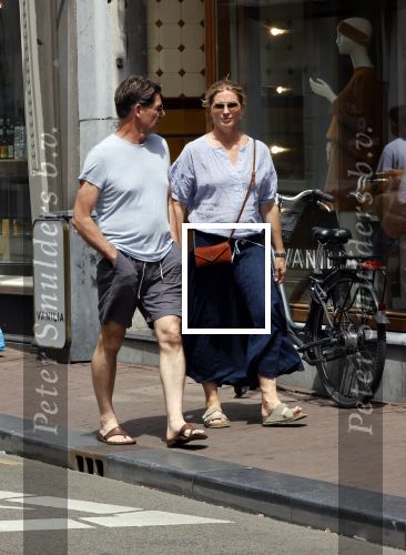 Amsterdam 17 juni 2021
Twan Huys met zijn vrouw in het centrum van Amsterdam