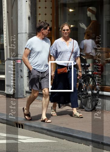 Amsterdam 17 juni 2021
Twan Huys met zijn vrouw in het centrum van Amsterdam