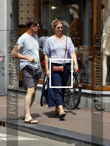 Amsterdam 17 juni 2021
Twan Huys met zijn vrouw in het centrum van Amsterdam