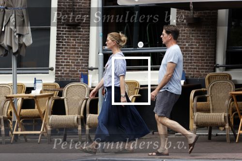 Amsterdam 17 juni 2021
Twan Huys met zijn vrouw in het centrum van Amsterdam