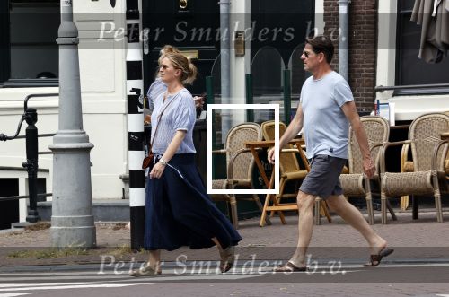 Amsterdam 17 juni 2021
Twan Huys met zijn vrouw in het centrum van Amsterdam