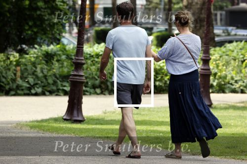 Amsterdam 17 juni 2021
Twan Huys met zijn vrouw in het centrum van Amsterdam